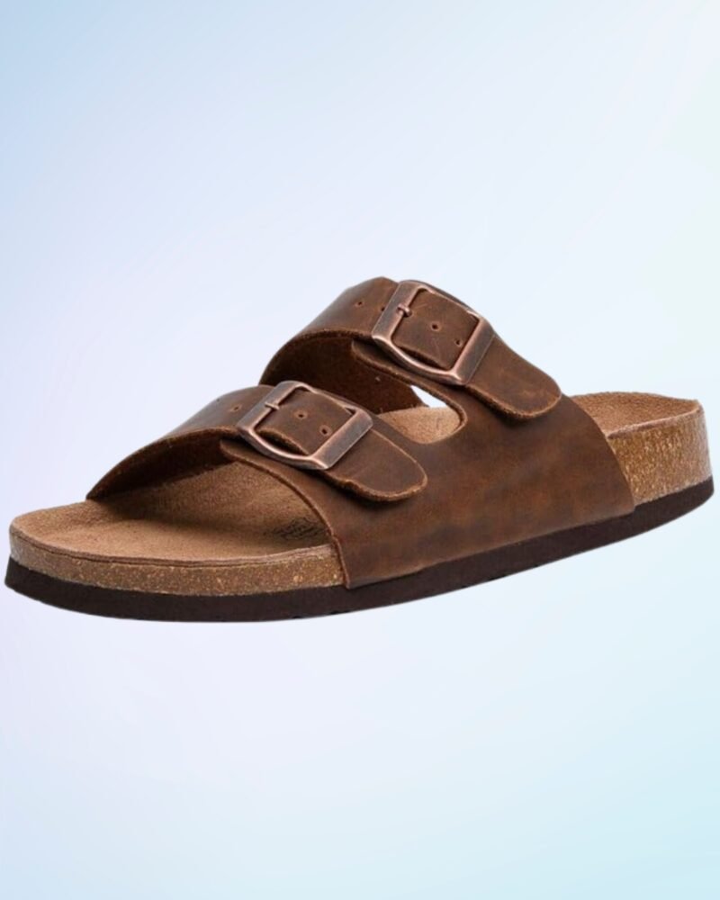 Cushionaire Women's Lane Cork Footbed Sandal With + Comfort - Image 5