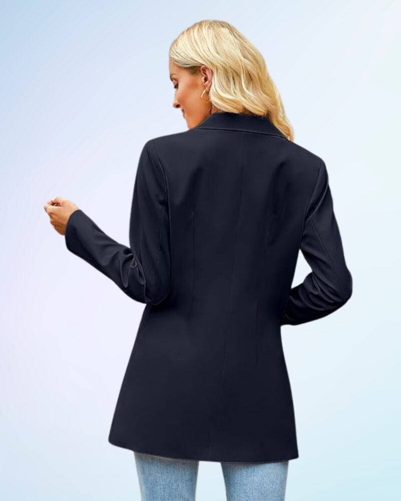 Luvamia Blazers for Women Business Casual Long Blazer - Image 5