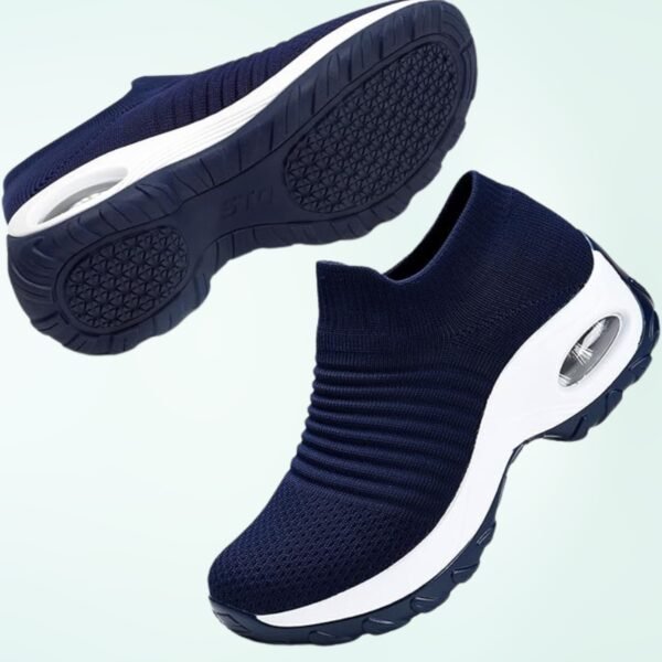 STQ Slip on Walking Shoes Orthopedic Sneakers with Arch Support