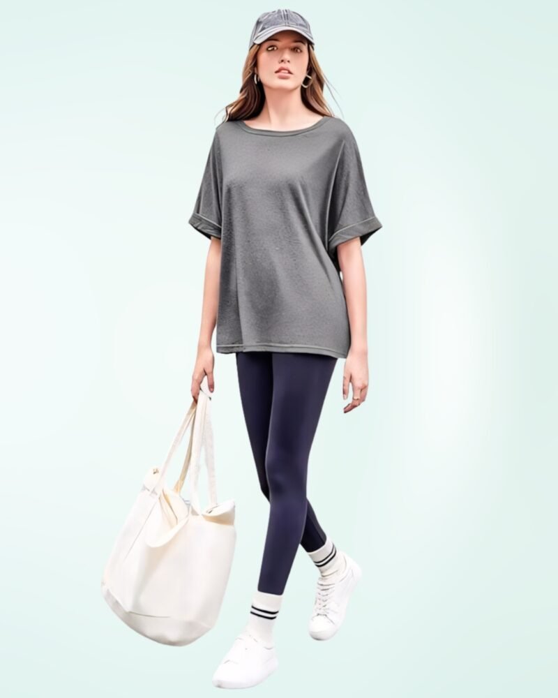 Women Oversized T-Shirt Summer Casual Short Sleeve Loose Tee Tops