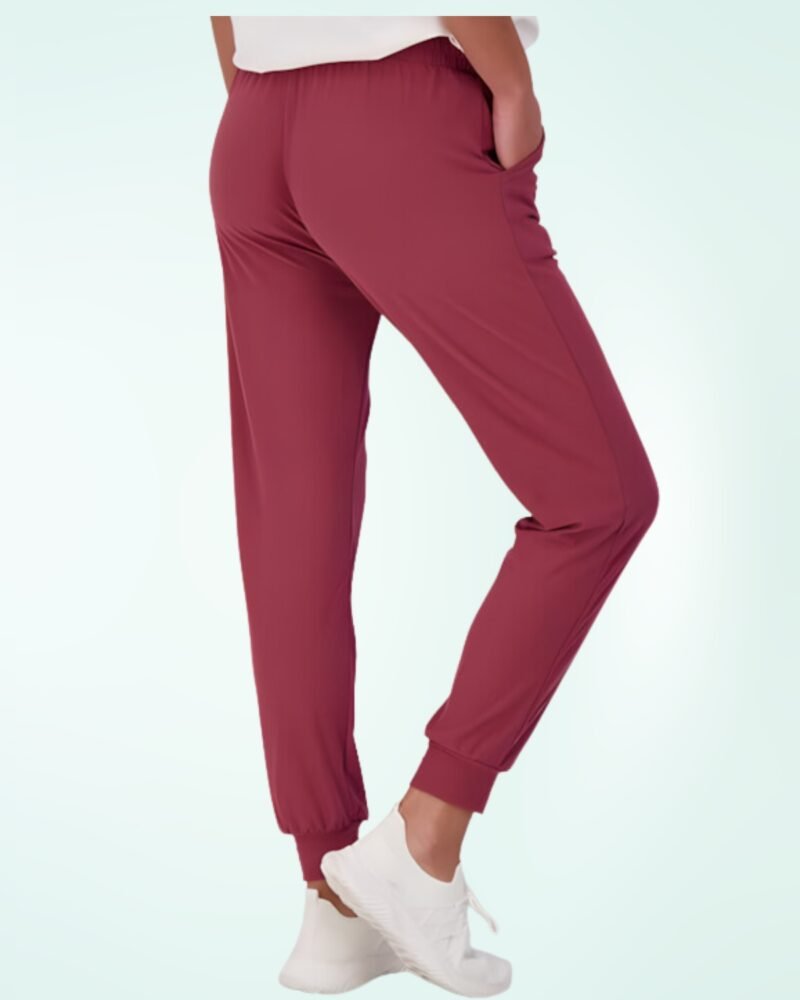 Real Essentials 3 Pack: Women's Ultra-Soft Lounge Joggers Sweatpants Athletic Yoga Pants with Pockets (Available in Plus) - Image 3