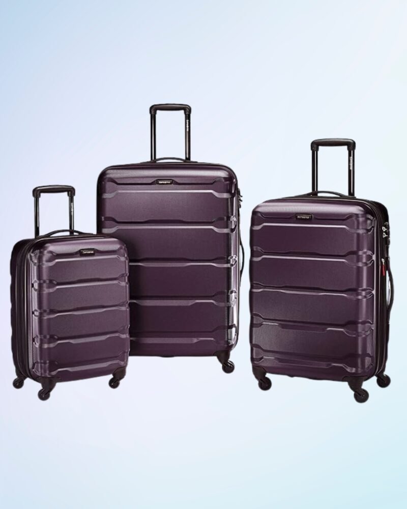 Samsonite Omni PC Hardside Expandable Luggage with Spinner Wheels, 3-Piece Set (20/24/28) - Image 2