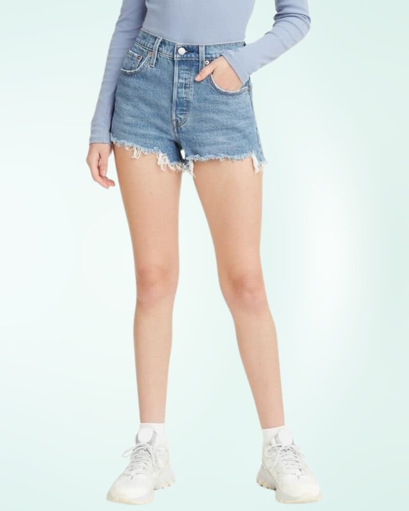 Levi's Women's 501 Original Shorts (Also Available in Plus) - Image 3